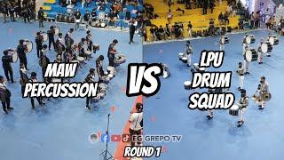 DRUMLINE BATTLE - Maw Percussion VS LPU Drum Squad | Bakood Festival 2024