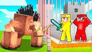 MUTANTEN SCHWEIN vs SICHERSTES HAUS in Minecraft!