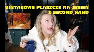 VINTAGOWE PŁASZCZE NA JESIEŃ | HAUL LUMPEKSOWY | OOTD Z SECOND HAND | PLUS SIZE, MIERZYMY