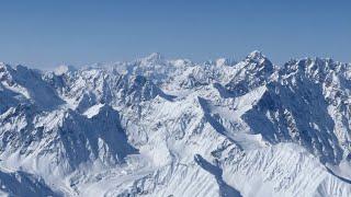 Birds eye view across Denali National Park