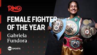 Gabriela Fundora wins The Ring Female Fighter of the Year   | The Ring Awards 