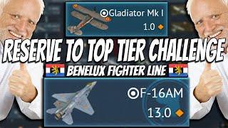 Playing the ENTIRE Benelux Fighter Line - Reserve to Top Tier