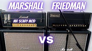 Marshall 1959HW Handwired Plexi vs Friedman BE 100 Deluxe