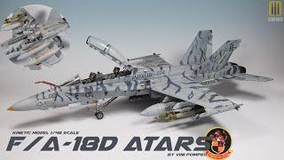 Building the 1/48 Kinetic Model F/A-18D ATARS  VMAF(AW)-242 Bengals