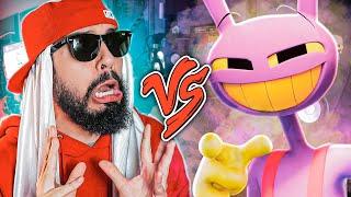 Jax (The Amazing Digital Circus) Vs. Mussa - Batalha de Rap