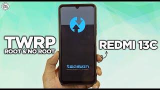 TERBARU! Cara Cepat Install TWRP Redmi 13C/POCO C65 PERMANENT (ROOT - NO ROOT)