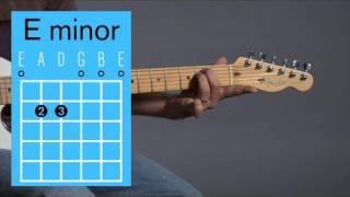 How to Play an E Minor Open Chord | Guitar Lessons