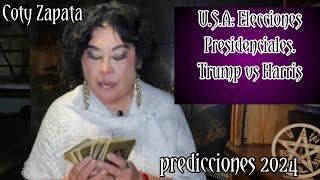 PREDICCIONES 2024. ESTADOS UNIDOS. Las Elecciones Presidenciales. Noviembre 2024. Donald vs Kamala.