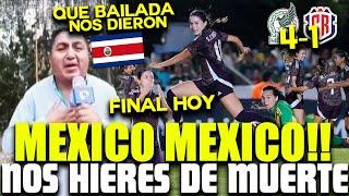 ¡VERGÜENZA EN VIVO! PRENSA TICA EXPLOTA TRAS HUMILLANTE GOLEADA DE MÉXICO FEMENIL: "¡NO ES JUSTO!"