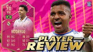 5⭐/5⭐ 96 FUTTIES RODRYGO SBC PLAYER REVIEW - FIFA 23 ULTIMATE TEAM