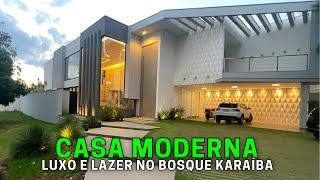 EXUBERANTE CASA LUXUOSA CONDOMÍNIO BOSQUE KARAÍBA UBERLÂNDIA-MG