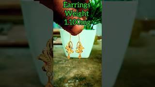 Gold Earrings New designs #earrings #youtube #Viral#jewellery #Pijush gold jewellery