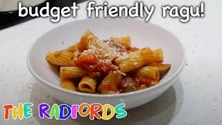 Ragu Recipe (Cooking On A Budget) | The Radford Family