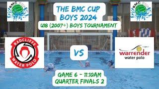 BMC Cup Boys 2024 - Quarter Final 2 - Radcliffe Vs Warrender 30/11/24