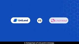 UniLend vs Uniswap | #DeFi Disected | Spot Trading, Decentralized Exchange, Permission-less