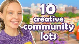 10 CREATIVE community lots in The Sims 4