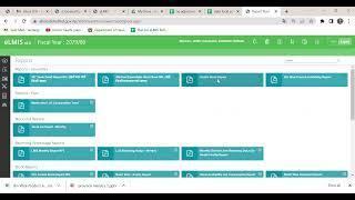 How to view report in eLMIS