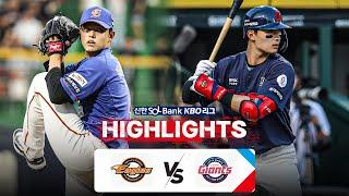 [KBO 하이라이트] 8.27 한화 vs 롯데 | 2024 신한 SOL뱅크 KBO 리그 | 야구