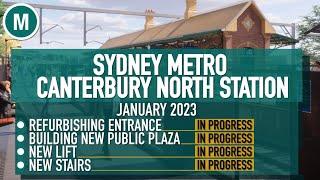 Canterbury Metro Station — January 2023