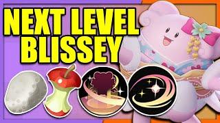 I saw a PRO PLAYER playing this 500 IQ BLISSEY BUILD I had to try it myself... | Pokemon Unite