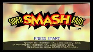 Nintendo 64 Longplay [005] Super Smash Bros.