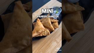 Mini Paneer Samosa: Your perfect party starter! #paneersamosa #cdc #viralvideos