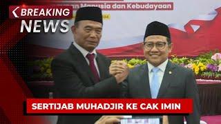 BREAKING NEWS - Sertijab Kemenko PMK: Muhadjir Effendy ke Muhaimin Iskandar