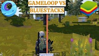 Gameloop Vs Bluestacks - Livik Map | PUBG Mobile | Benchmark Test 1080p