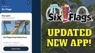 Six Flags' New and Improved App! | Full Overview