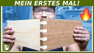 Schwalbenschwanzverbindung mit der Tischkreissäge | Dovetail Jig for the Table Saw