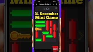 Hamster Kombat Mini Game Puzzle 31 December Today