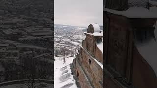 Die Landesfestung 'angezuckert' #kulmbach #oberfranken #bayern  #plassenburg #burgen