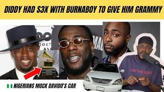 Burnaboy Had S3x With Diddy To Earn Grammys ~ Speed Darlington  , Davido