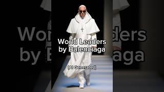 Ai Draws World Leaders by Balenciaga! #ai #aiart #midjourney #world #leader #funny #balenciaga