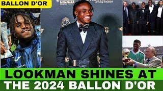 Ademola Lookman Reminded Everyone Why He Is The Africa Best Player At The 2024 Ballon d'Or Awards