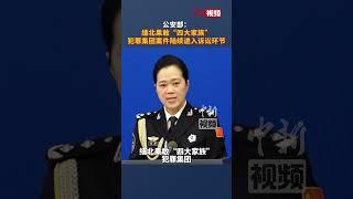 公安部：缅北果敢“四大家族”犯罪集团案件陆续进入诉讼环节