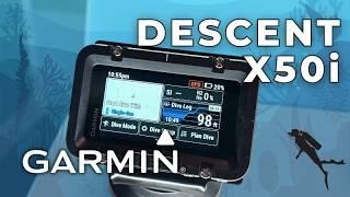 Garmin Descent X50i - First Look at a Scuba Diving game changer!