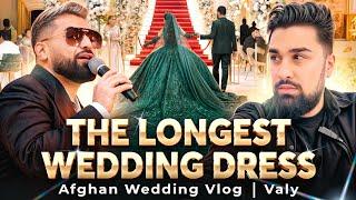 Afghan Bride in 8-Meter Wedding Dress | Afghan Wedding Vlog | Valy | Tanweer Videos | Vlog 22