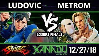 F@X 282 SFV - Ludovic (Chun-Li) Vs. MetroM (Vega) Street Fighter V Losers Finals