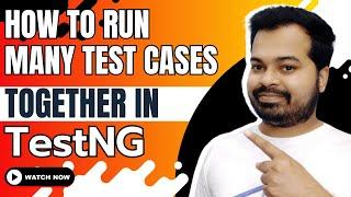 How to run multiple test cases using TestNG Test Suite in Selenium? | TestNG Complete Playlist