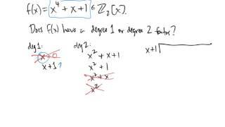 Irreducible Polynomials