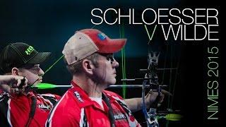 Schloesser v Wilde – archery’s Mr Perfect clashes with experienced pro | Nîmes 2015