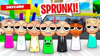 DAYCARE SPRUNKI | Roblox | Brookhaven RP