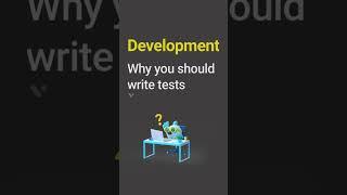 Why you should write tests