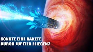 Könnte Eine Rakete Durch Jupiter Fliegen, da es Sich um Einen Gasriesen Handelt?