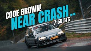 REMASTERED! | Fastest N/A Honda Civic B-Series BTG 7.56? \\ Nürburgring Nordschleife BTG \ VTEC