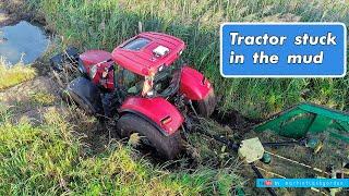 Tractor stuck in the mud - Case Puma 210 martinflashgordon