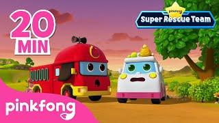 We are the Super Rescue Team! | @SuperRescueTeam |  Ep. 1~6 Compilation | Pinkfong