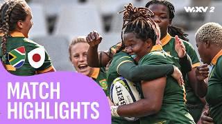 Insane end-to-end opener  | South Africa v Japan | Highlights | WXV 2