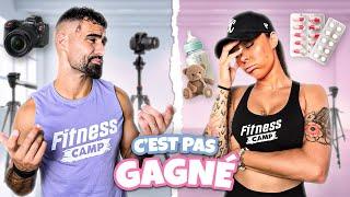 VLOG Fitness Camp 1 _ LES GALÈRES CONTINUENT + GROSSE FATIGUE 